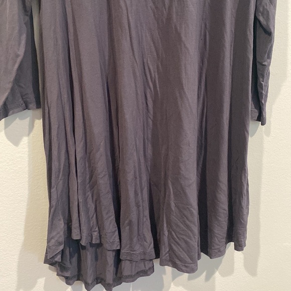 Larace Gray Long Sleeve Jersey Dress - Size Large - Picture 4 of 7